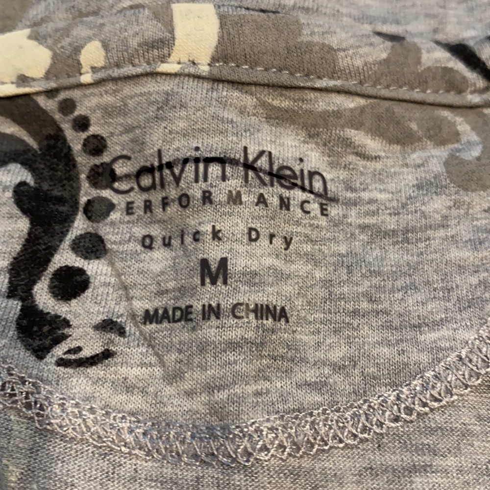 Calvin Klein Medium Quick Dry Tunic T-Shirt Long Sleeve New D28e - Picture 7 of 12